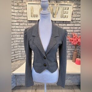 Fitted Grey Jacket